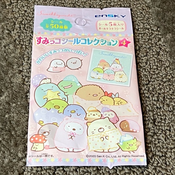 Sumikkogurashi Sticker Seal Collection Vol 4 Blind Bag / Pack Ensky Kawaii Japan - Picture 3 of 11
